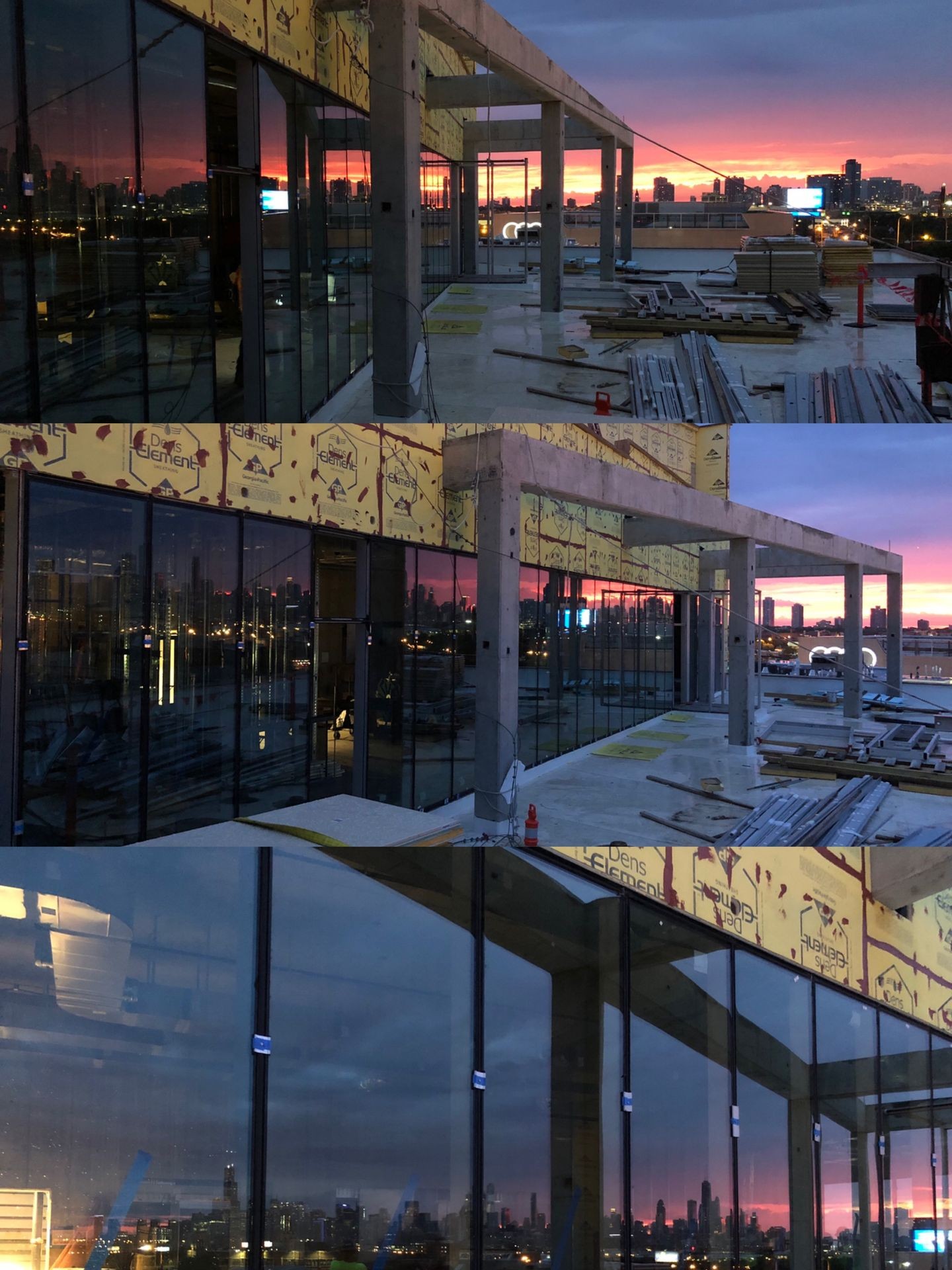Curtin Wall Installation
